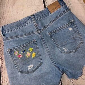 American eagle cut off denim shorts 00